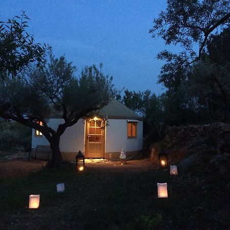 Yurta Mongola Delta Del Ebro Hotel Camarles Bagian luar foto